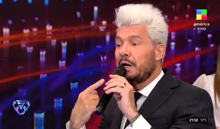 El éxito del programa de Marcelo Tinelli puso en jaque a otra propuesta de canal América Foto: Captura de video América TV