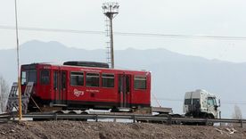El Gobierno continúa inyectando fondos para financiar la obra de ampliación del Metrotranvía. Foto: Prensa Gobierno de Mendoza