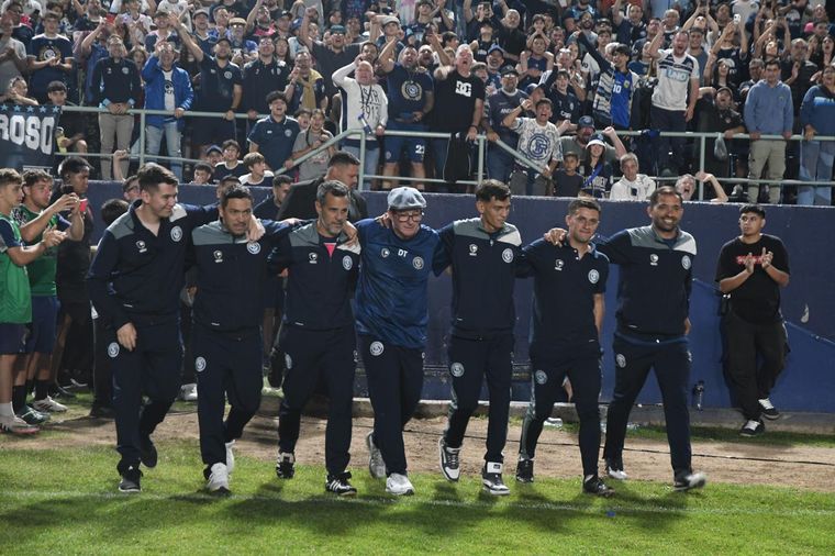 Así ingresó el cuerpo técnico de la Lepra. Así ingresó el cuerpo técnico de la Lepra. 