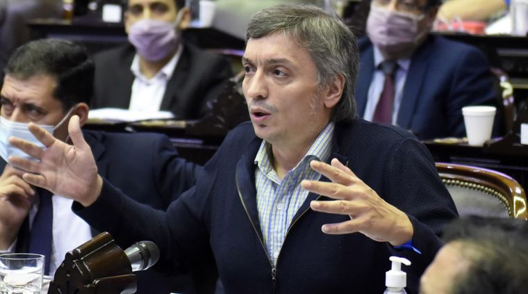Máximo Kirchner no pudo imponer sus preferencias. Foto: Prensa Diputados Nación