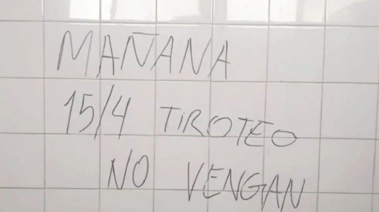 Hace tres meses, Mendoza atravesó una ola de amenazas de tiroteos en las escuelas. 