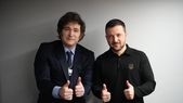 El presidente Javier Milei y su par de Ucrania, Volodímir Zelenski, conversaron por teléfono semanas después del desplante de Argentina en la ONU. Foto: Prensa Presidencia El presidente Javier Milei y su par de Ucrania, Volodímir Zelenski, conversaron por teléfono semanas después del desplante de Argentina en la ONU. Foto: Prensa Presidencia