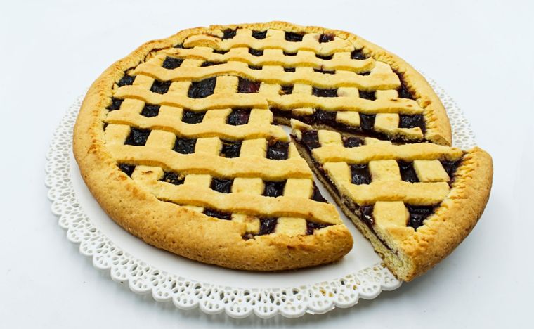Crostata de mermelada Una receta clásica de Italia para hacer en simples pasos. Foto: Shutterstock