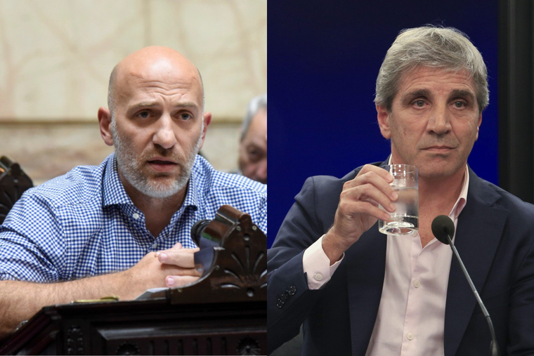 El vicerrector de la UBA, Emiliano Yacobitti, y el ministro de Economía, Luis Caputo, protagonizaron un cruce en redes sociales.