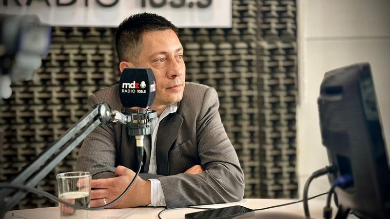 Juan Bafumo, Licenciado en Ciencia Política y Administración Pública de la Facultad de Ciencias Políticas y Sociales de la UNCuyo. Foto: Daniela Higa