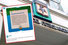 El comunicado de la AFA tras el intento de magnicidio a Cristina Fernández de Kirchner.