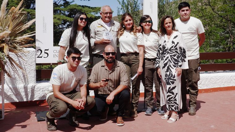La directora de la reserva, Silvina Giudici, junto a algunos intergrantes de su equipo. La directora de la reserva, Silvina Giudici, junto a algunos intergrantes de su equipo.