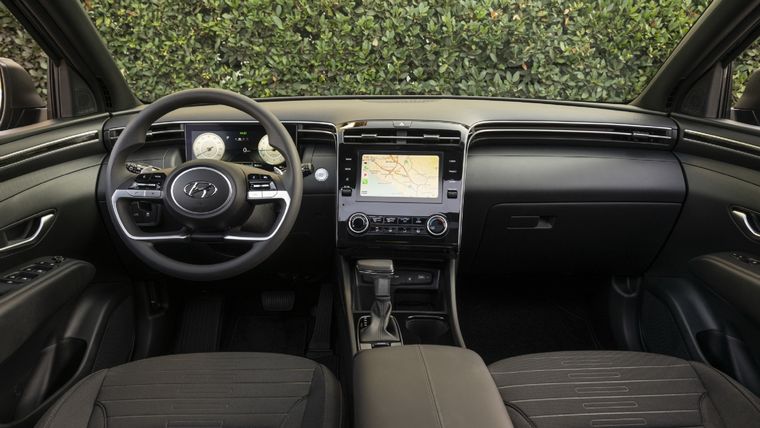 Interior Hyundai Santa Cruz actual