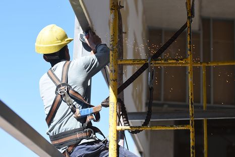 La construcción de viviendas es una de las áreas a donde apunta el programa de inversiones local. Foto: Santiago Tagua/MDZ
