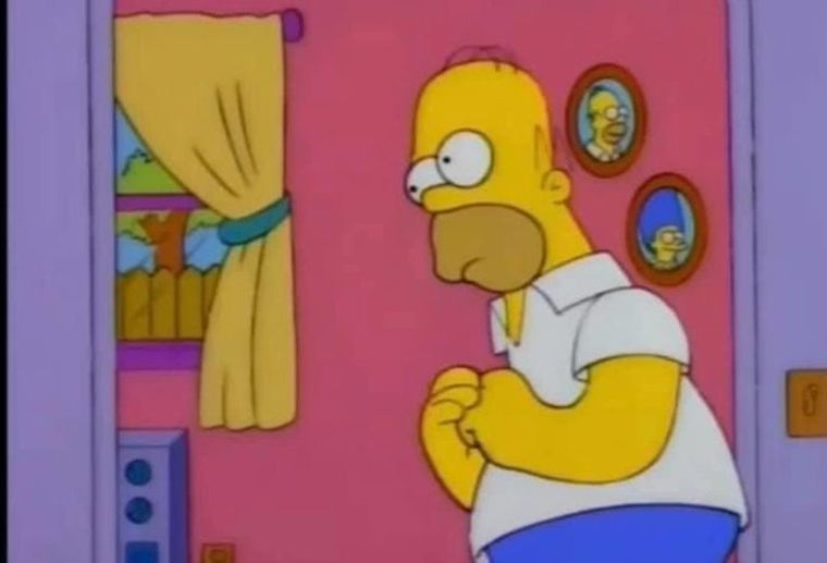 Los Simpson, presente entre los memes por el paro de la UTA Foto: Twitter