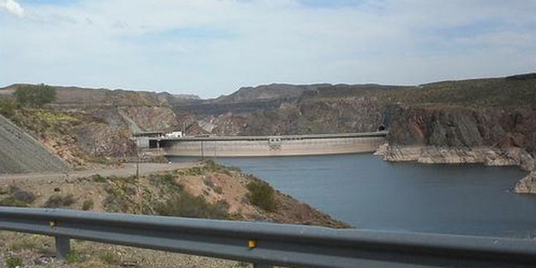 El incendio se produjo a pocos kilómetros del dique Agua del Toro. Foto: Flickr