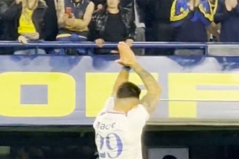 Nacho Russo fue ovacionado por los hinchas de Boca. Nacho Russo fue ovacionado por los hinchas de Boca.