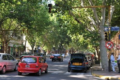 MDZol | Los semáforos más elevados no se reparan porque el camión elevador no funciona. Foto: Nacho Gaffuri / MDZ
