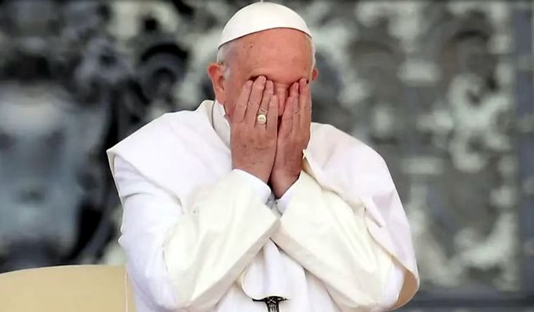 El papa pidió por la paz en el mundo. Foto: EFE