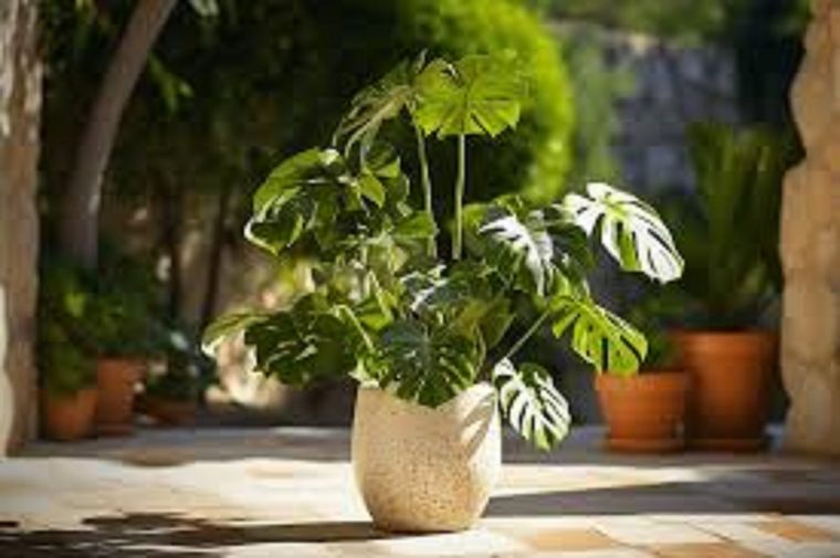 Monstera. Ideal para el interior. Foto: Fuente: Shutterstock