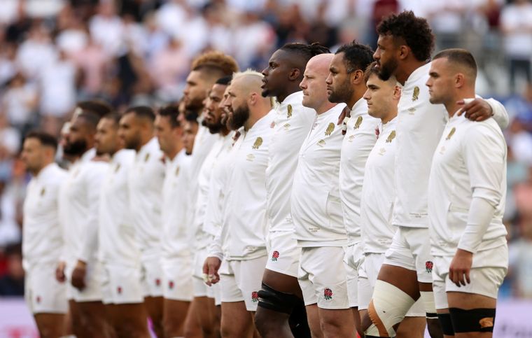 Inglaterra es el único seleccionado británico en entonar el Dios Salve al Rey Foto: @EnglandRugby