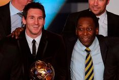 Lionel Messi y Pelé El capitán argentino posteó en Instagram tras el fallecimiento de Pelé.