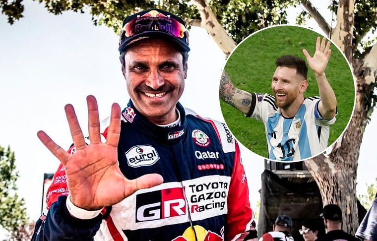 Nasser Al-Attiyah El jeque qatarí aseguró que Messi jugará en Arabia Saudita.