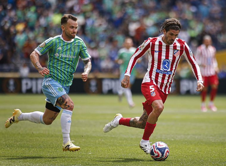 Rodrigo De Paul y una dura comparación con la caída del Atlético de Madrid ante el PSG.