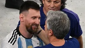 las mejores fotos de jorge messi, el papa de leo que tambien se convirtio en protagonista