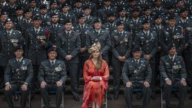 Amalia de Países Bajos reapareció con un vestido rojo.