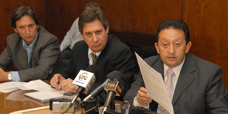 Jaque habló de las áreas petroleras en medio  de una reunión con el intendente Félix.