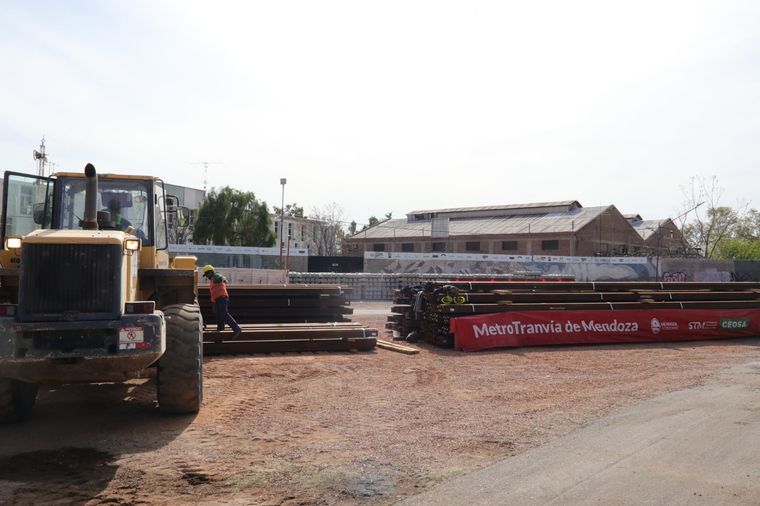 Las obras de ampliación del Metrotranvía continúan. Foto: Gobierno