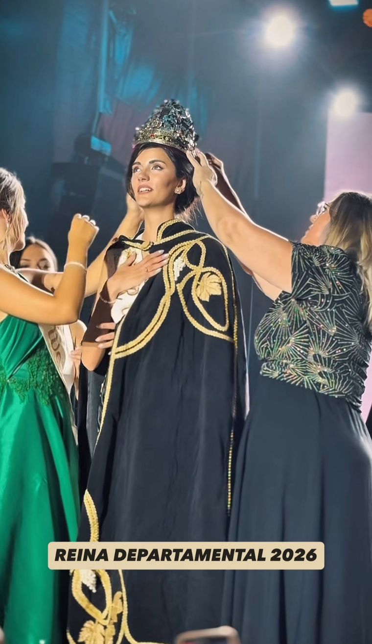 Brunela Julián es la nueva reina de Rivadavia.