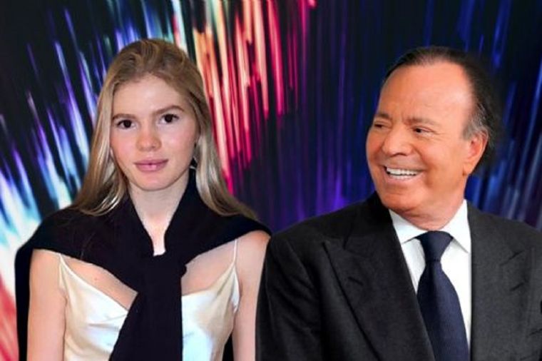 Julio Iglesias y su hija Victoria Iglesias