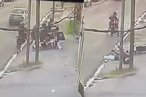 Una cámara registró el crimen que conmociona a Laferrere. Una cámara registró el crimen que conmociona a Laferrere.