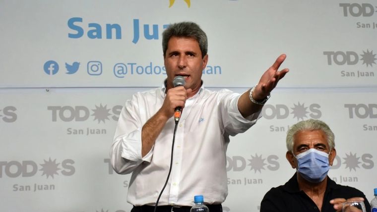 Sergio Uñac, gobernador de San Juan Foto: MDZ