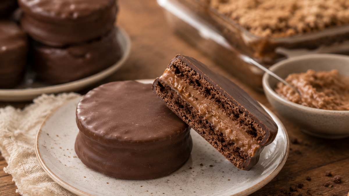Alfajores de chocotorta: una de las recetas argentina que so