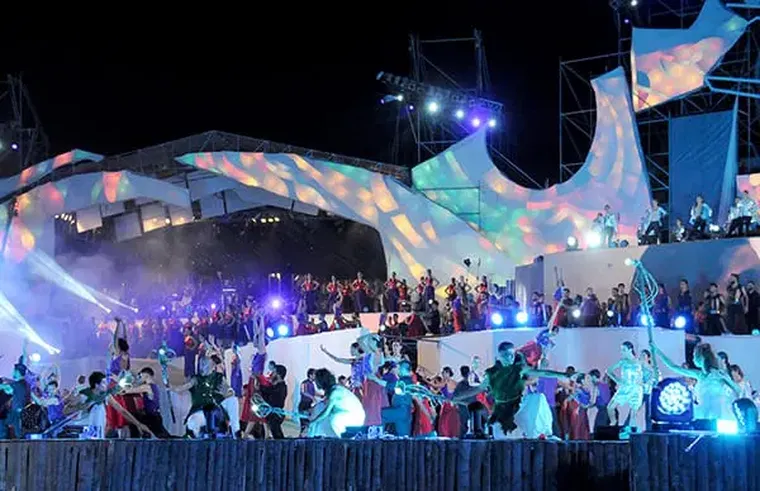 La fiesta fue espejo de un año convulsionado. La fiesta fue espejo de un año convulsionado.