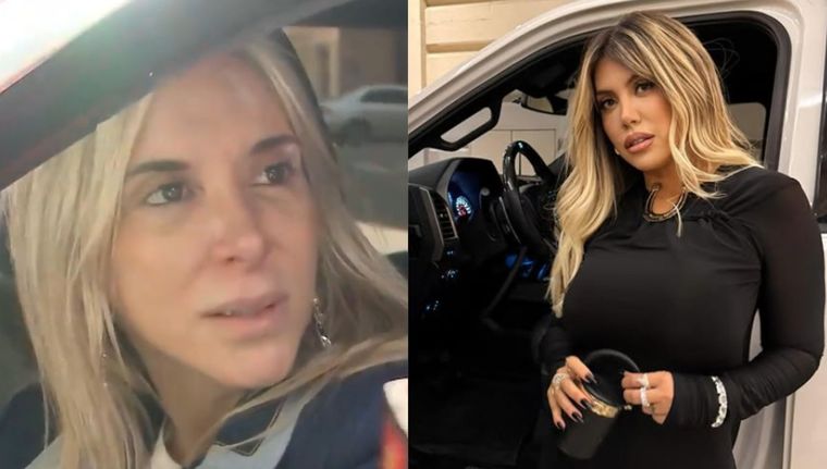 Sin filtro. Foto: Captura de pantalla/ Youtube: América/ Instagram: @wanda_nara.