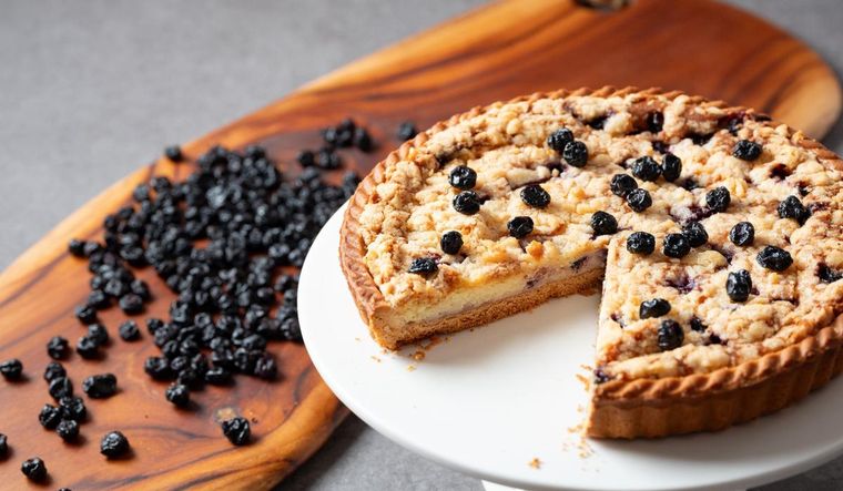 Cómo hacer tarta dulce de ricota y arándanos Cómo hacer tarta dulce de ricota y arándanos