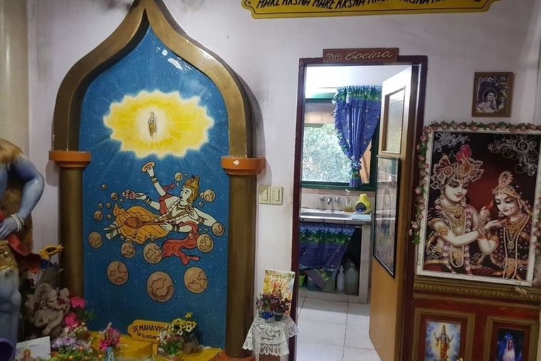 El templo fue desbaratado