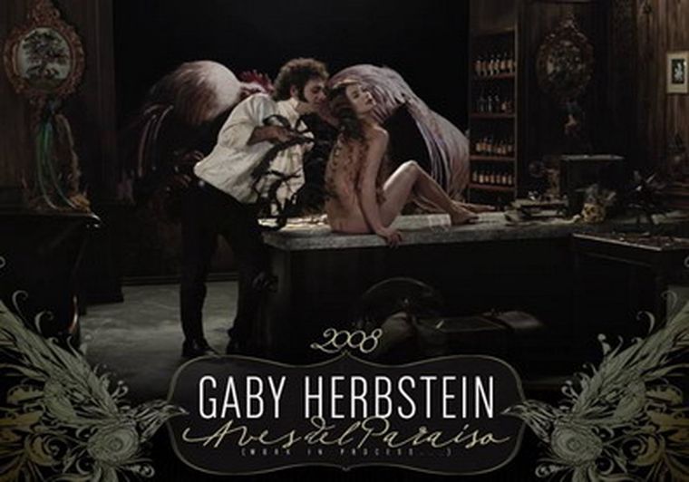 Gaby Herbstein, original como siempre.