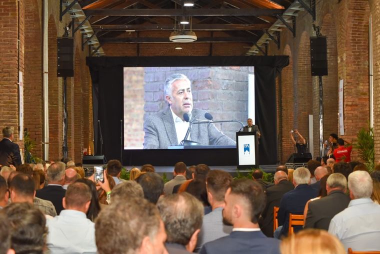 En Bodegas de Argentina extrañaron a Milei. Pero igual le agradecieron. Foto: Maru Mena