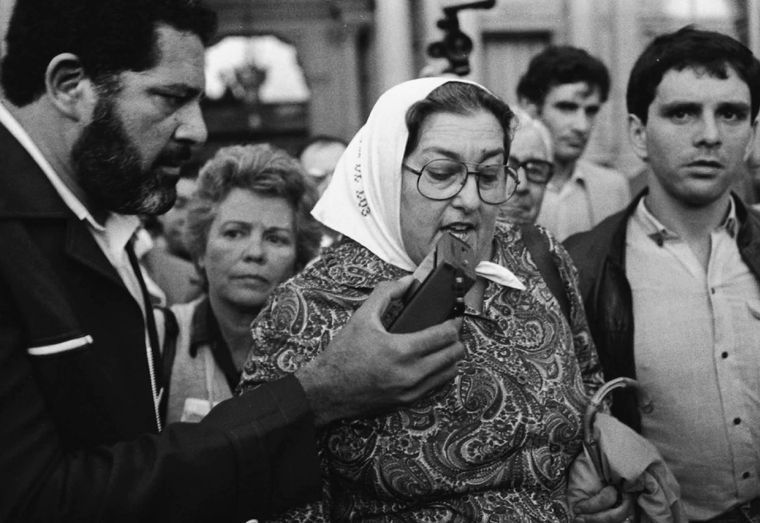La presidenta de Madres de Plaza de Mayo, Hebe de Bonafini, falleció hoy a los 93 años Foto: Télam