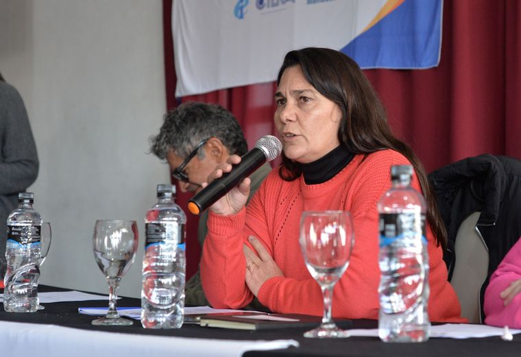 Carina Sedano, la titular del SUTE