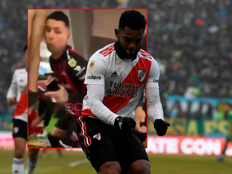 Los jugadores de Patronato se burlaron de Borja, que hizo el colibrí en la eliminación de River.