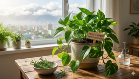 Un truco para ayudar al potus. Fuente. IA Gemini. Un truco para ayudar al potus. Fuente. IA Gemini.