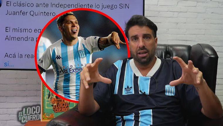 El comunicador apuntó contra el mediocampista tras el clásico. Foto: archivo