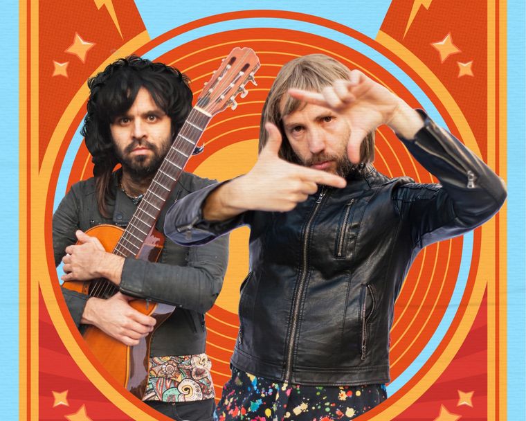 Rodrigo Casavalle y Fran Páez protagonizan Sábado de muñeco. Foto: Gentileza prensa