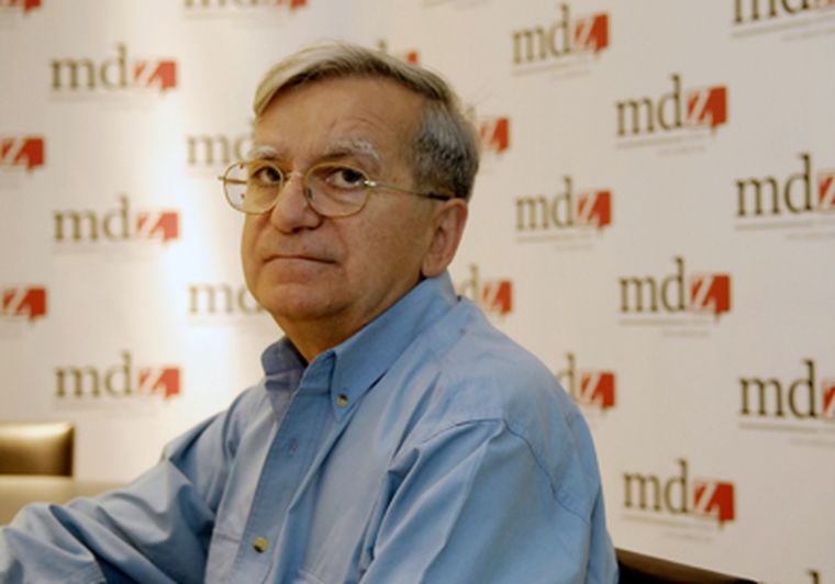 El pensador reflexiona sobre las nuevas tecnologías y el periodismo en la actualidad Foto: Gonzalo Bravo / mdz