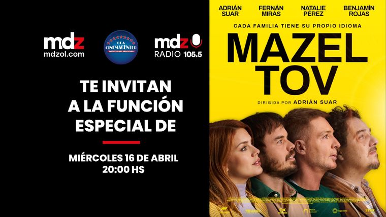 Adrian Suar protagoniza y dirige Mazel Tov