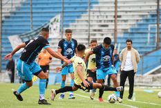 ¡Insólito! Se suspendió el partido entre Gimnasia de Jujuy y Deportivo Madryn por amenazas al árbitro. Foto: NA
