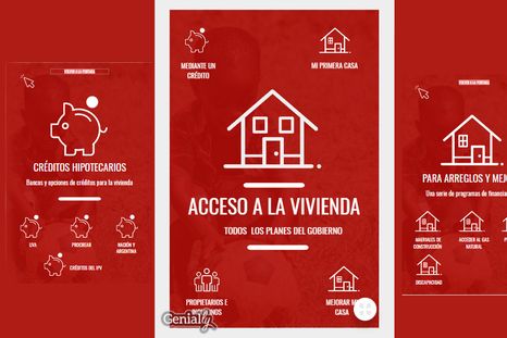 Todos los créditos para viviendas del Gobierno en una sola nota