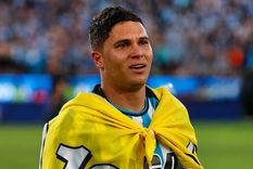 Juan Fernando Quintero, una de las figuras de la Copa. Foto: @RacingClub Juan Fernando Quintero, una de las figuras de la Copa. Foto: @RacingClub