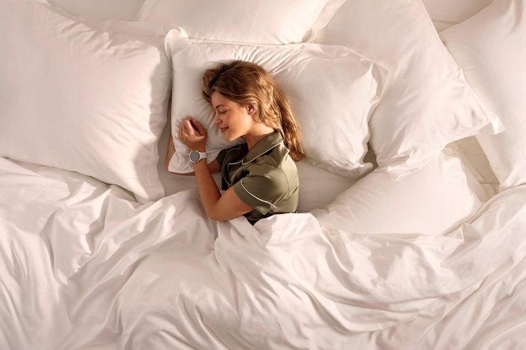 Con el Samsung Galaxy Watch 8, mejorar la calidad del sueño es más fácil que nunca. Con el Samsung Galaxy Watch 8, mejorar la calidad del sueño es más fácil que nunca.